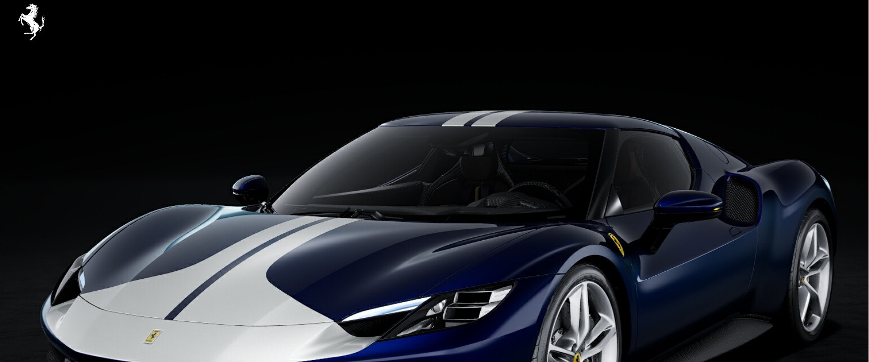 Ferrari 296 GTB Assetto Fiorano Blu Tour de France 70 Anni, configurazione KBMSA-2026-0008