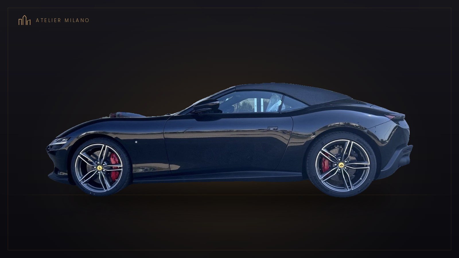 Ferrari Roma Spider Nero, Selezione Atelier Milano