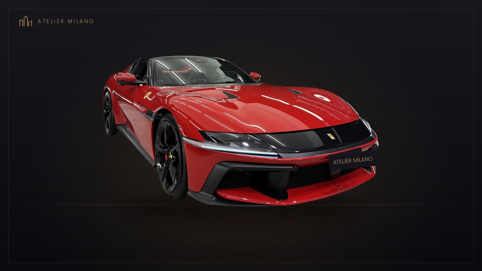 Ferrari 12 Cilindri Spider Rosso Corsa, in vendita da Atelier Milano