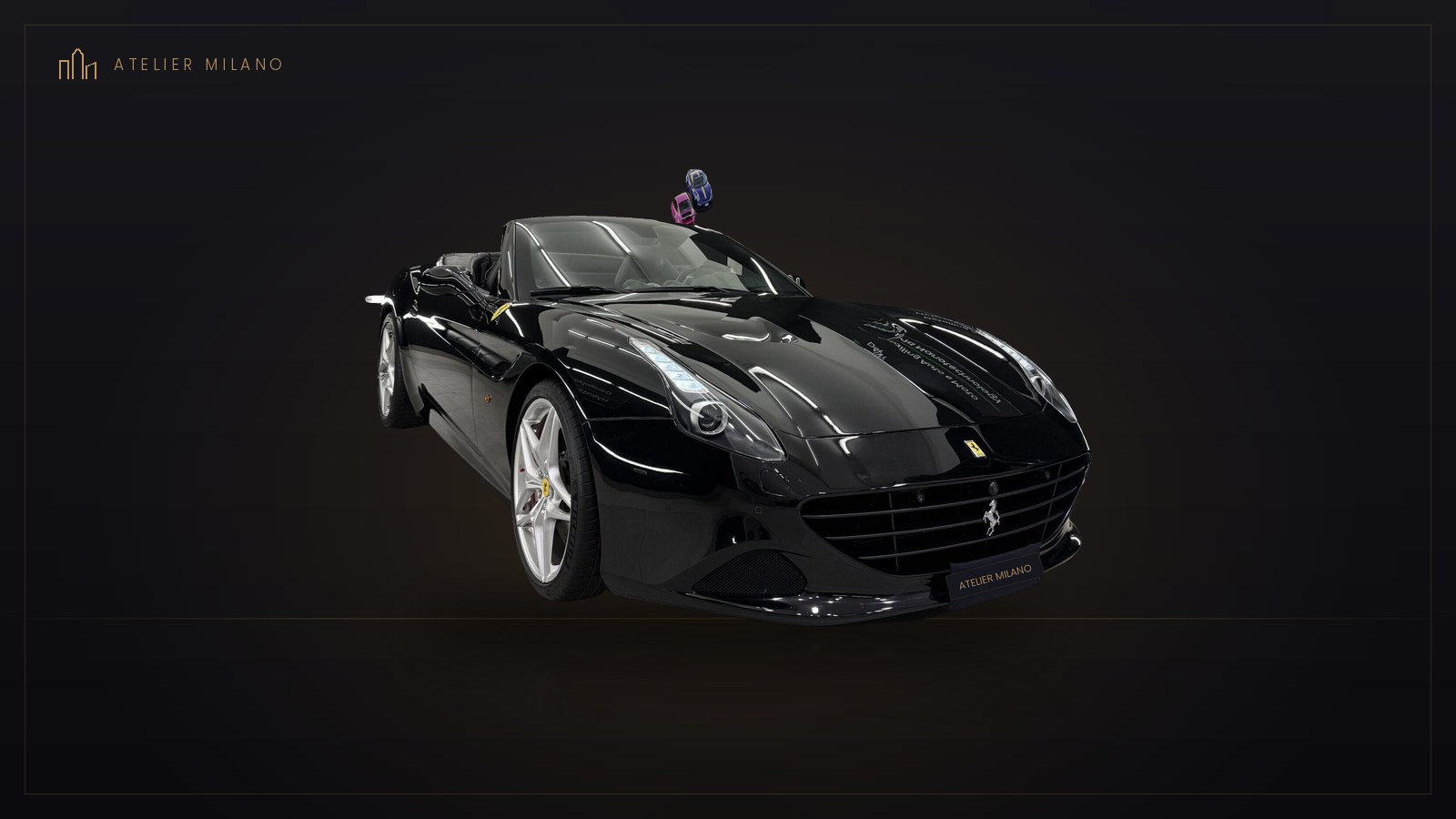 Ferrari California T Nero, in vendita da Atelier Milano