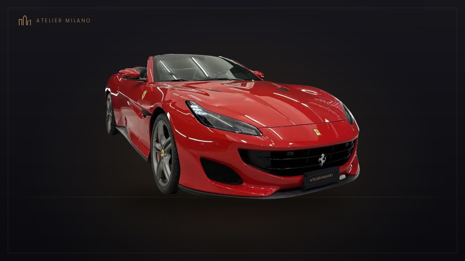 Ferrari Portofino Rosso Corsa, in vendita da Atelier Milano