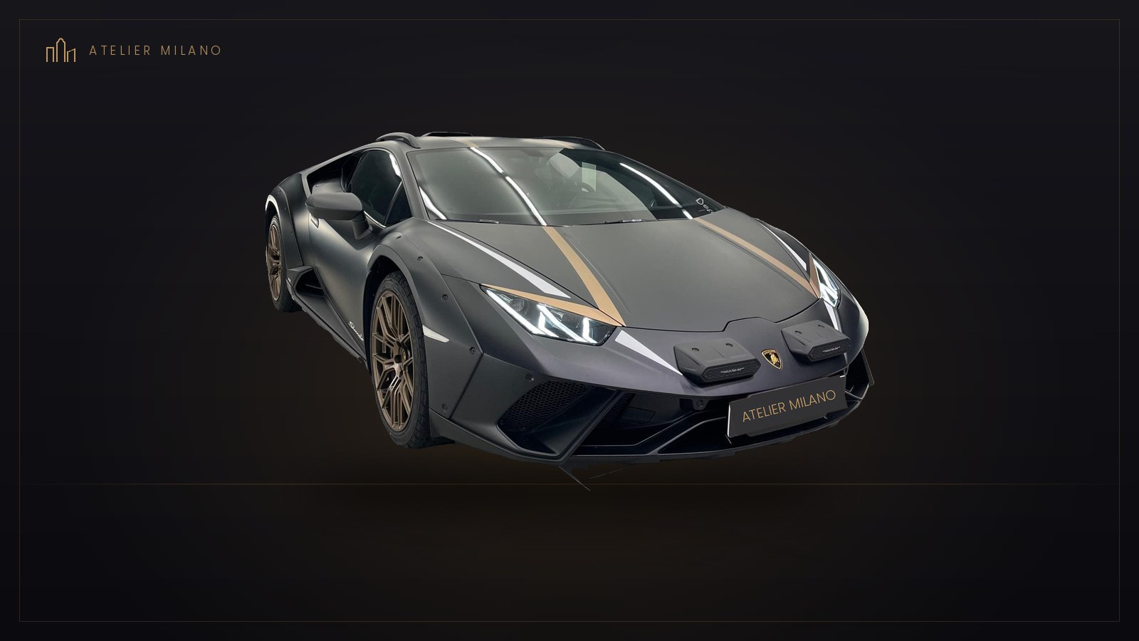 Lamborghini Huracán Sterrato Nero, in vendita da Atelier Milano
