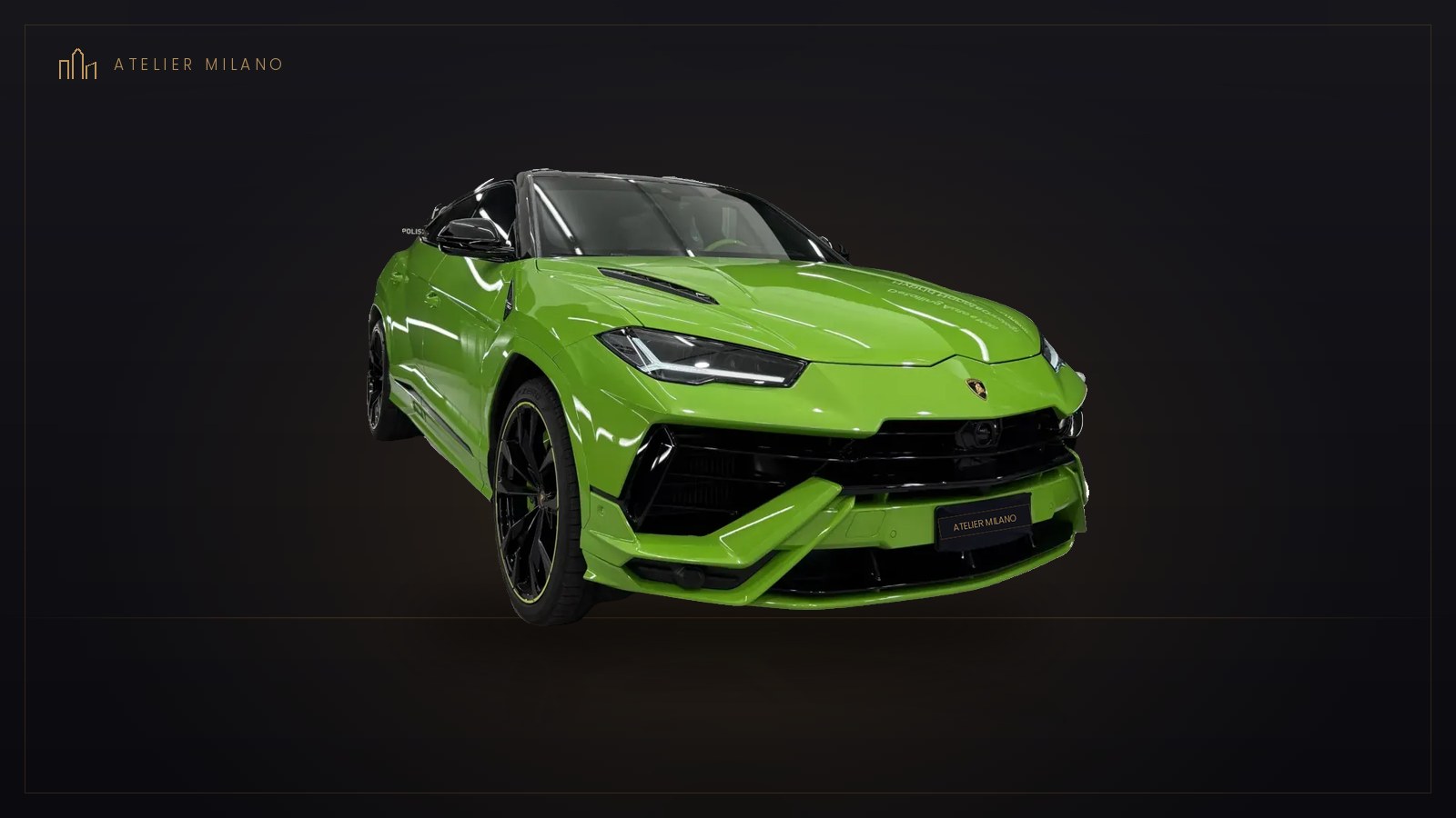 Lamborghini Urus S Verde Mantis, in vendita da Atelier Milano