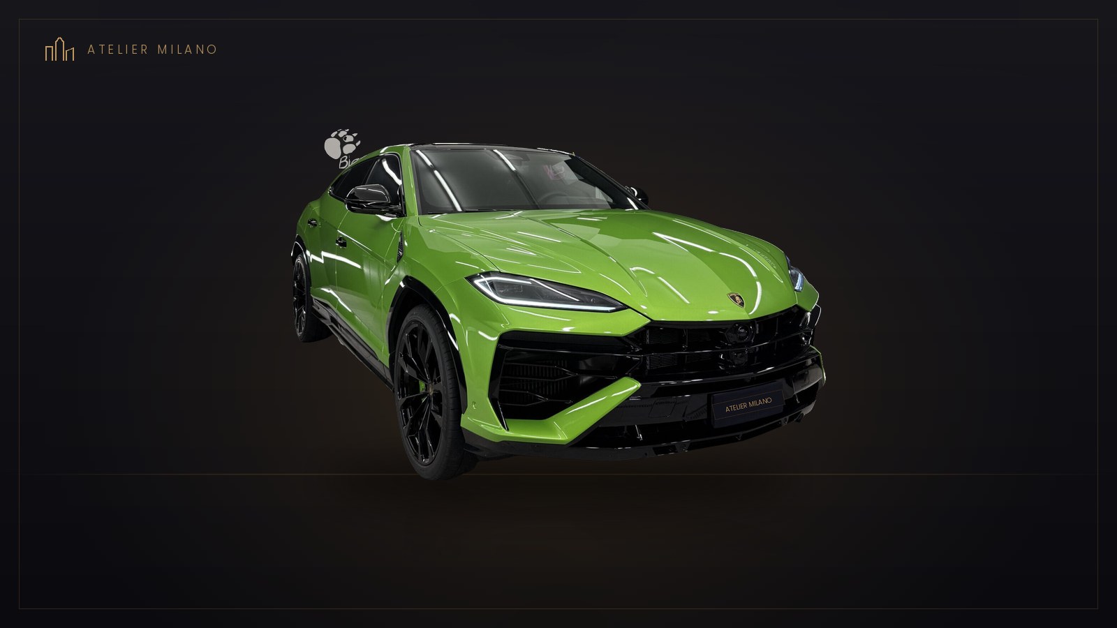 Lamborghini Urus SE Verde Selvans, in vendita da Atelier Milano